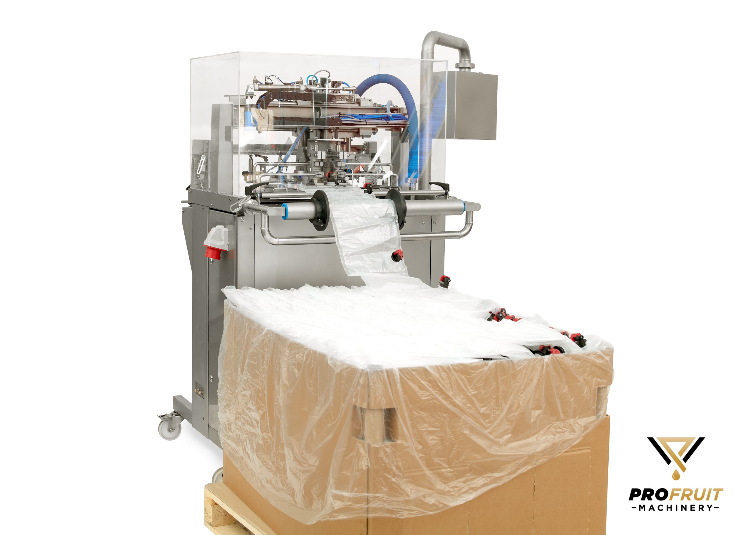 Fully automatic bag in box filler for filling different liquids | ProFruit Machinery