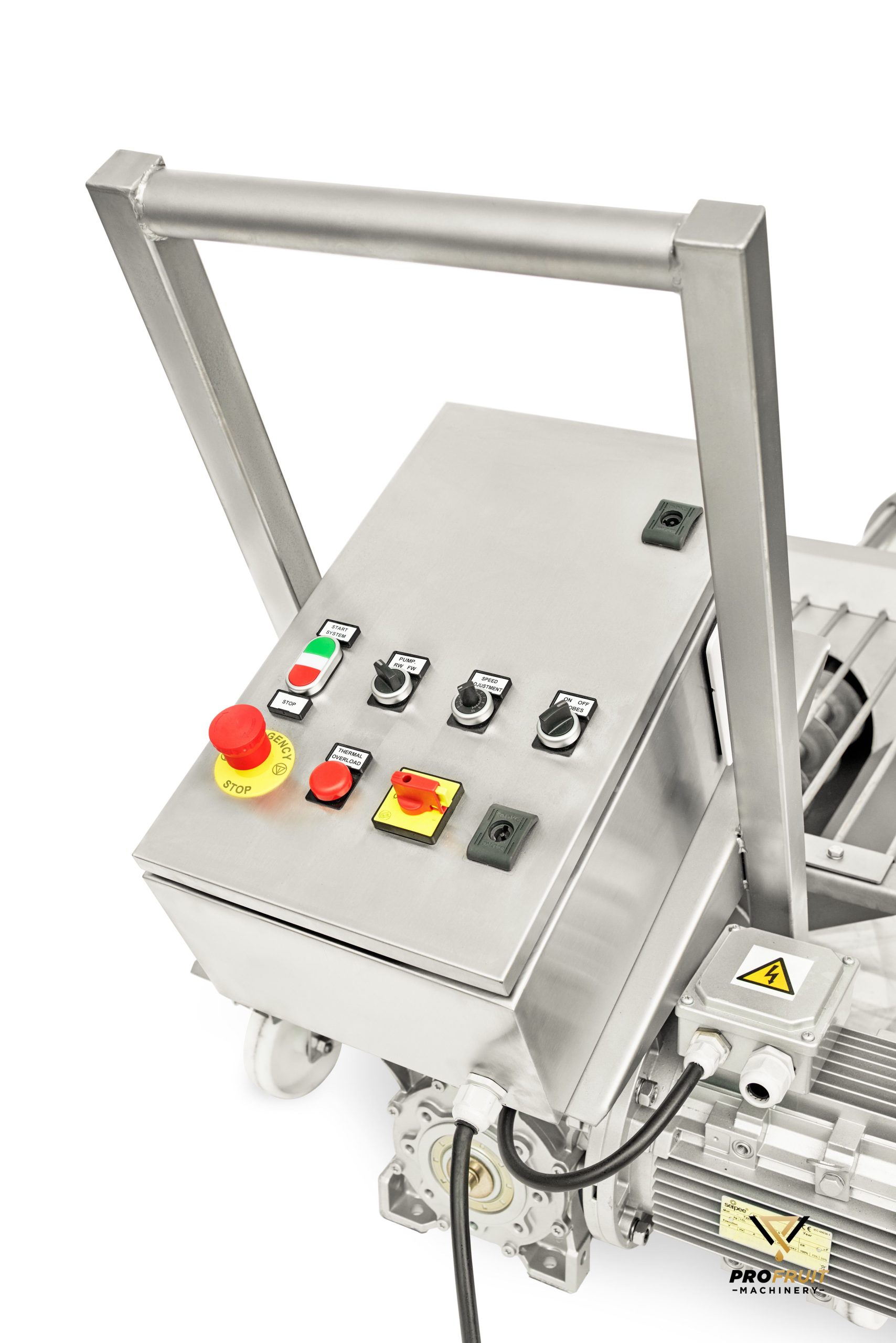 Monopump for mash from up close | ProFruit Machinery