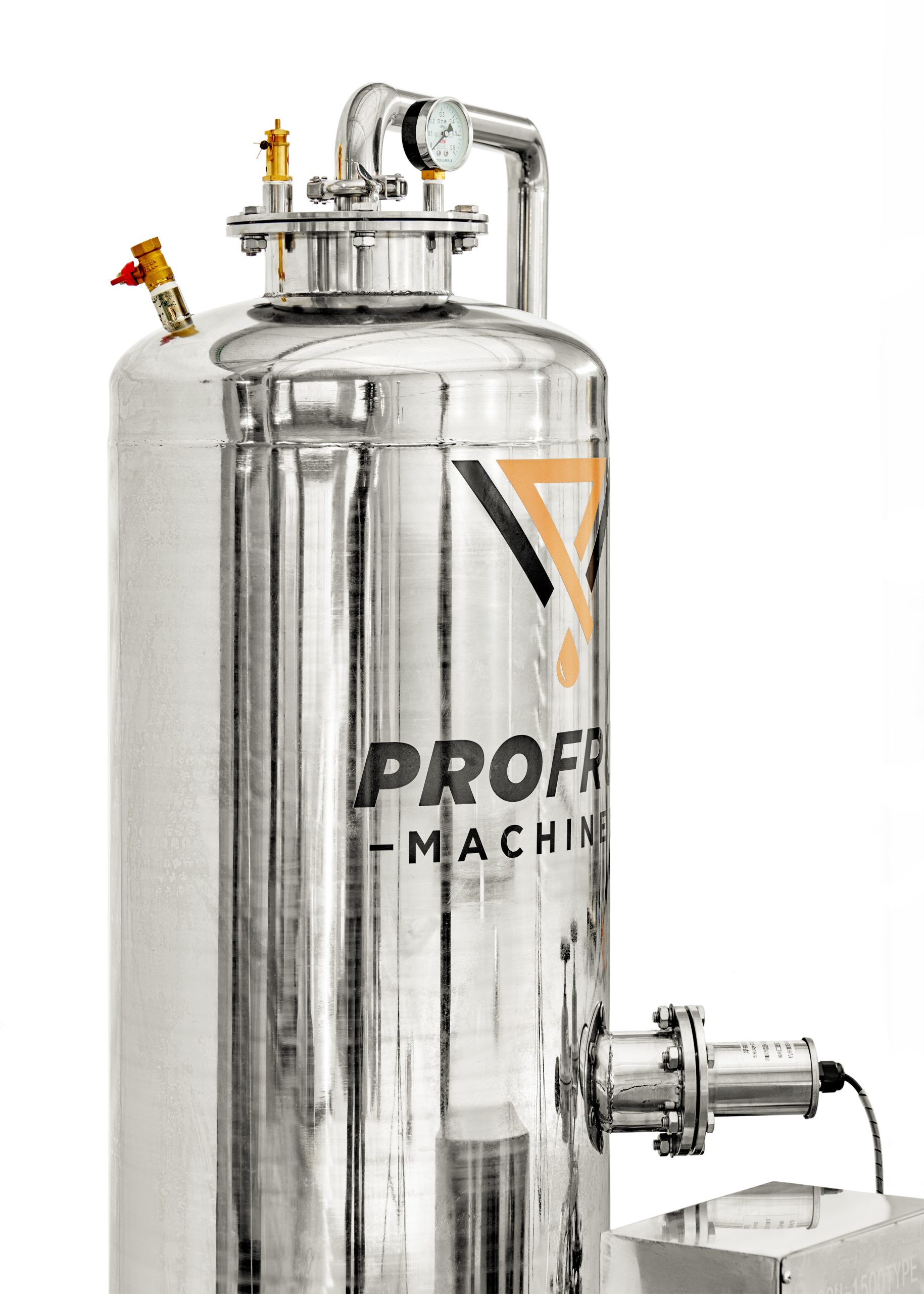 Carbonator side view | ProFruit Machinery