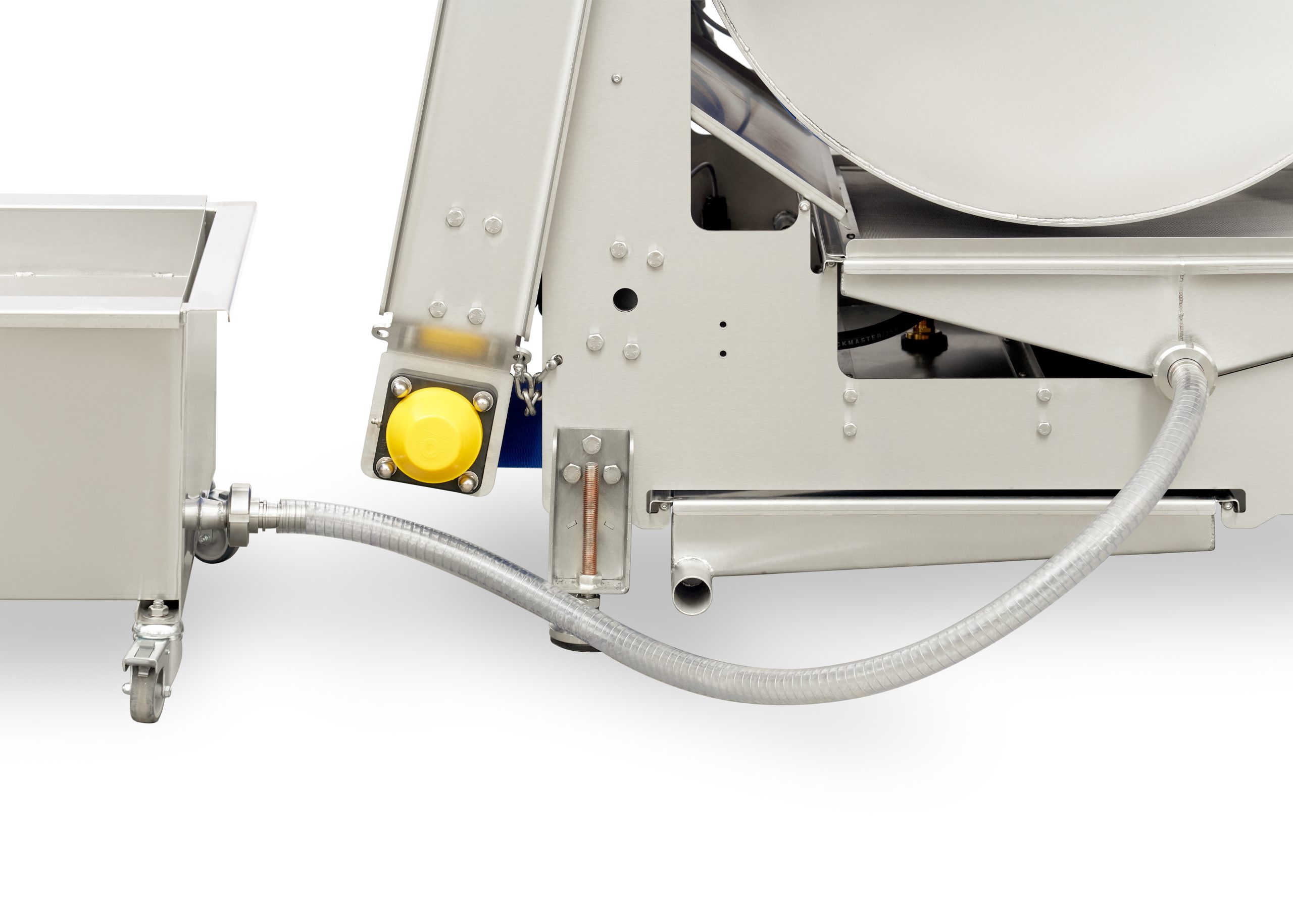 Belt press connected to juice collection tank 3 | ProFruit Machinery