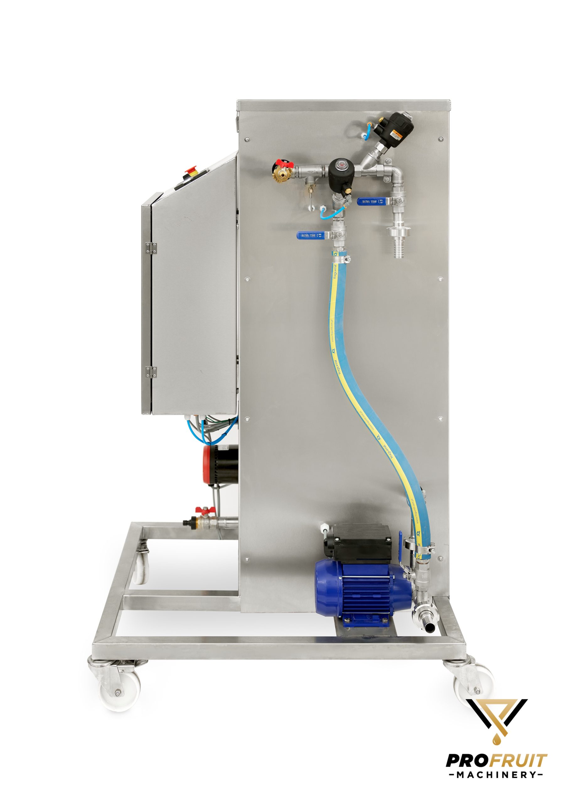 Electric pasteurizer with integrated pump | ProFruit Machinery