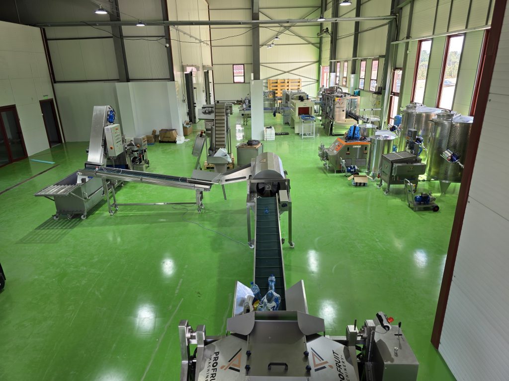 Multifruit processing, juice production & Triblock bottling line