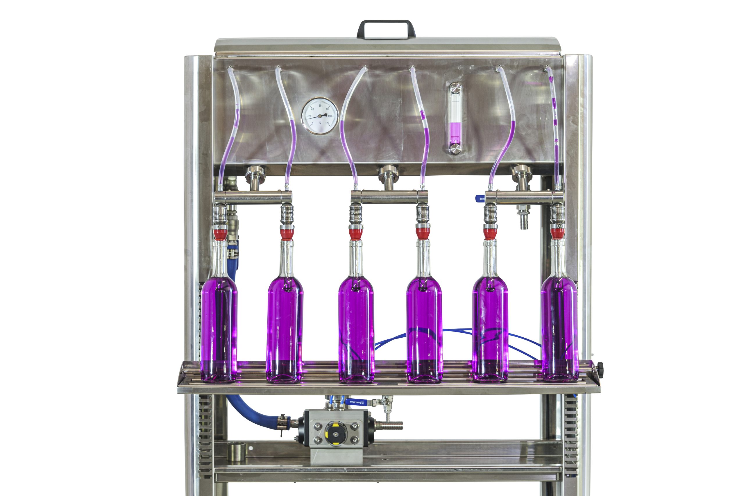 Manual bottle filling machine for liquids | ProFruit Machinery