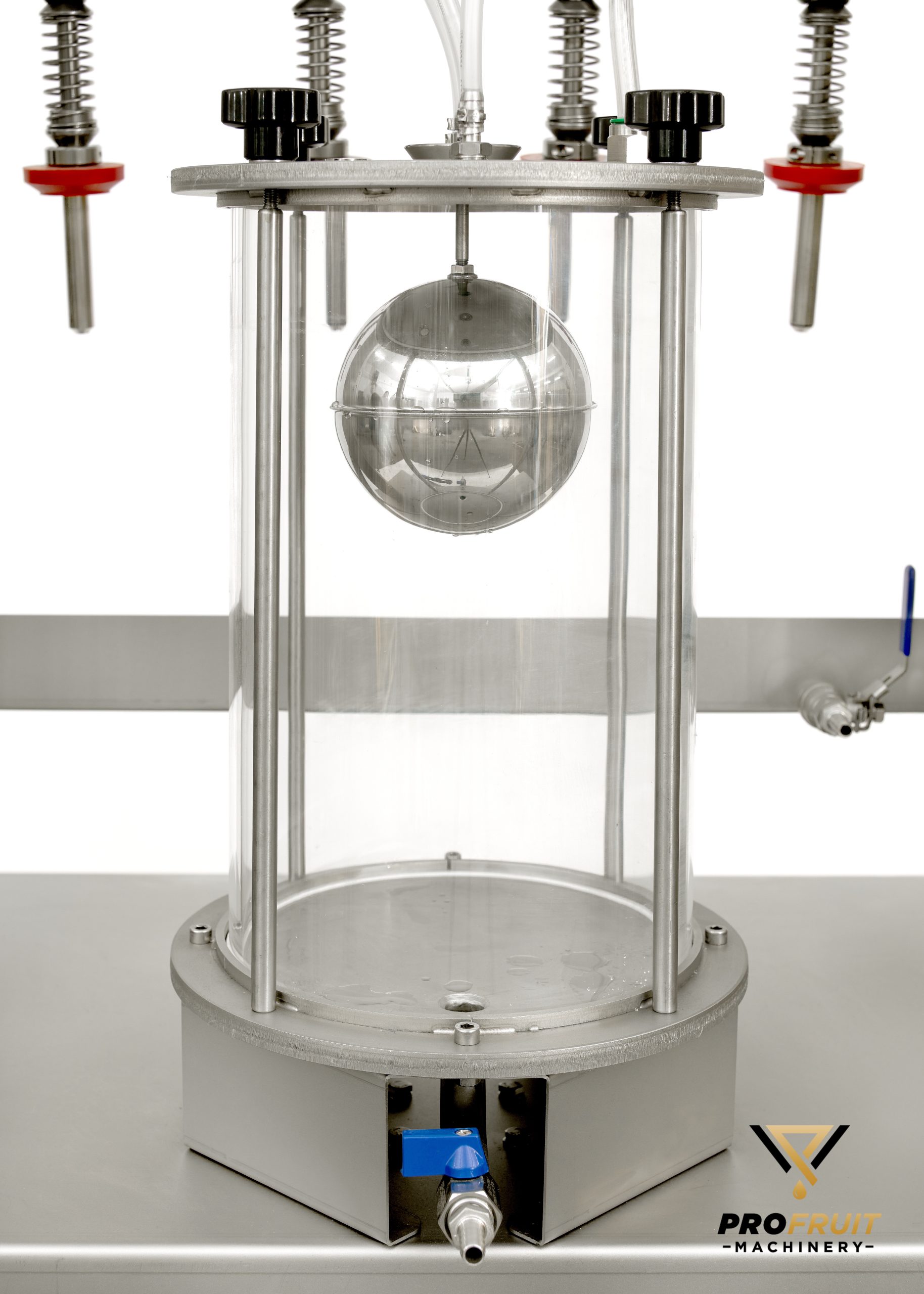 Vacuum bottle filler with vacuum dish | ProFruit Machinery