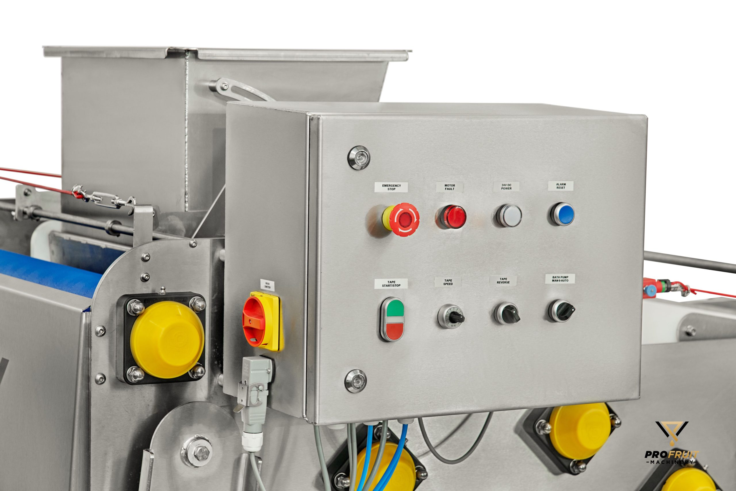 Belt press works automatically. | ProFruit Machinery