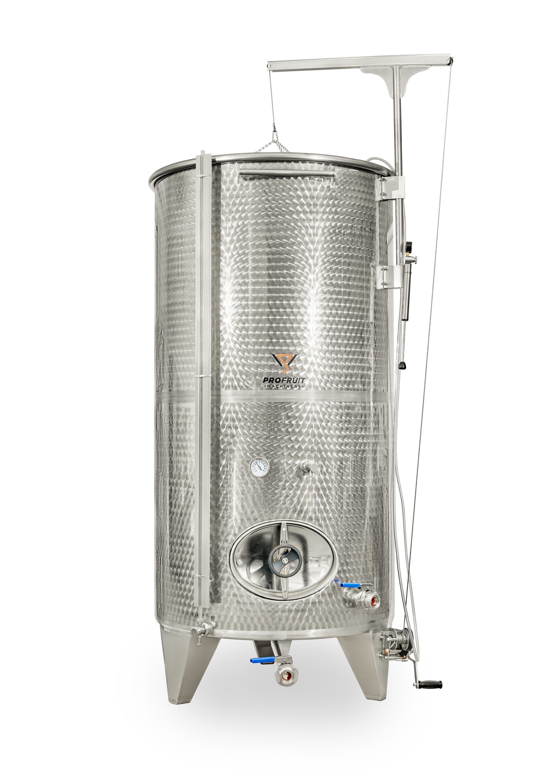 Stainless Steel VC Tanks with Floating Lid 2 | ProFruit Machinery