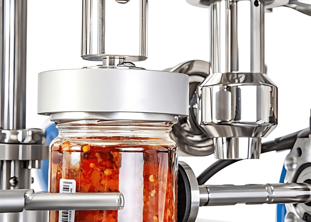 Semi-automatic filler for filling and capping jars 6 | ProFruit Machinery