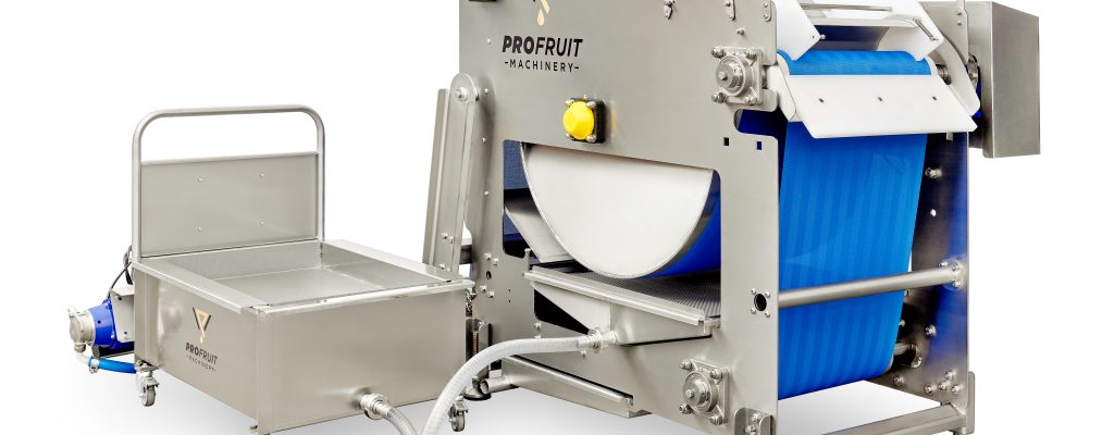 Belt press connected to juice collection tank 2 | ProFruit Machinery
