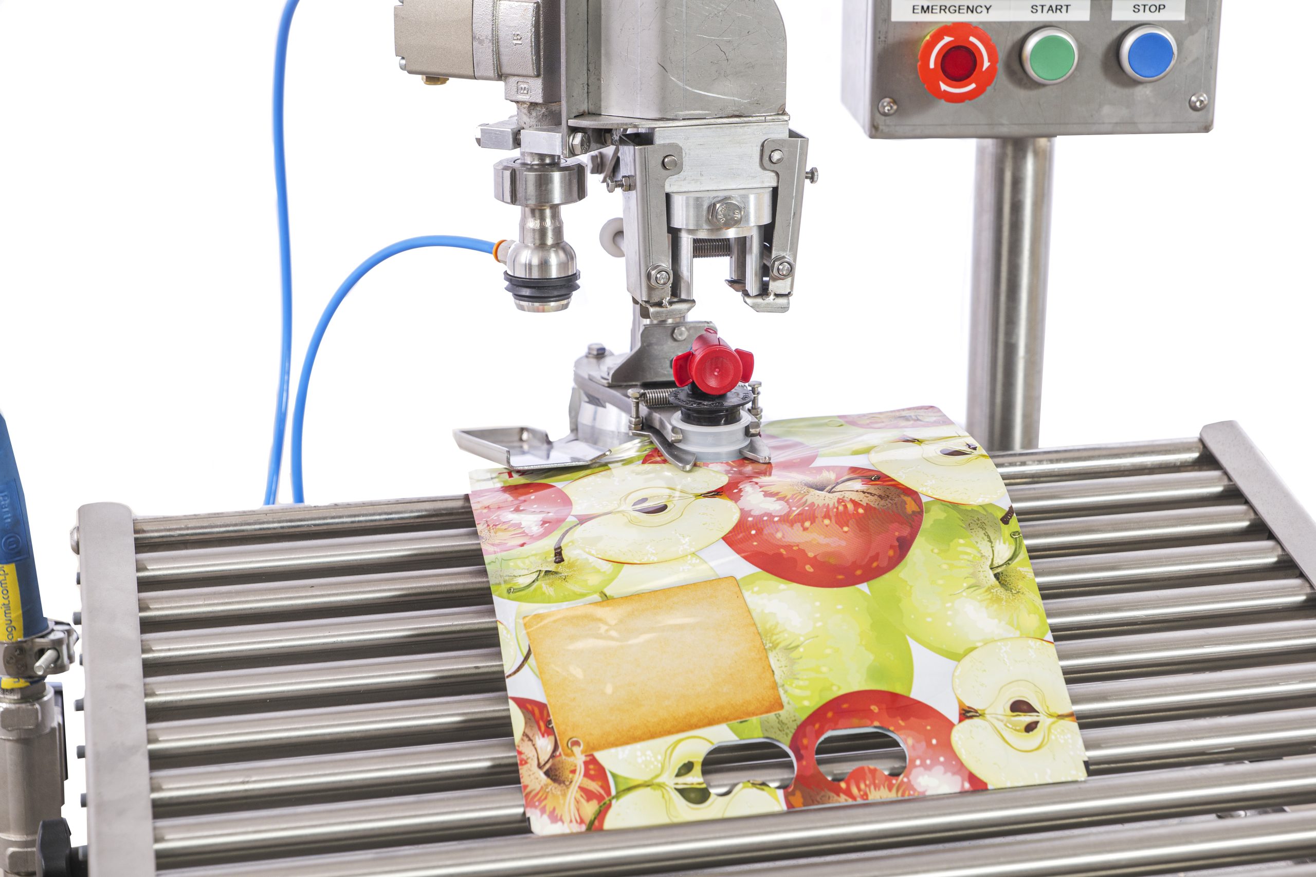 Semi automatic Bag in Box filler table version | ProFruit Machinery