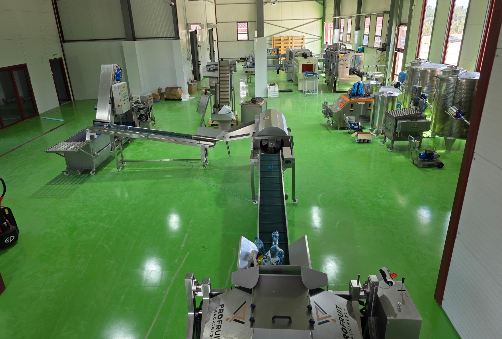 Clients Multifruit processing, juice production & Triblock bottling line