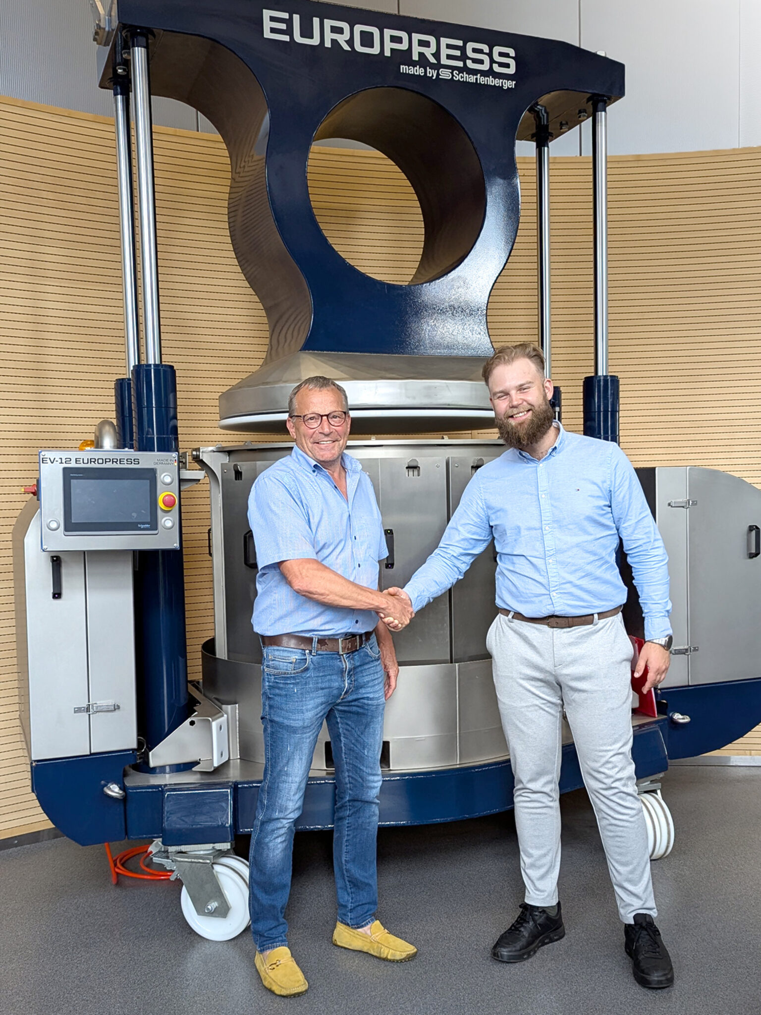 New ambitions and goals with Scharfen­berger