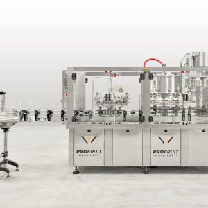 Triblock Rinsing-Filling-Capping System side