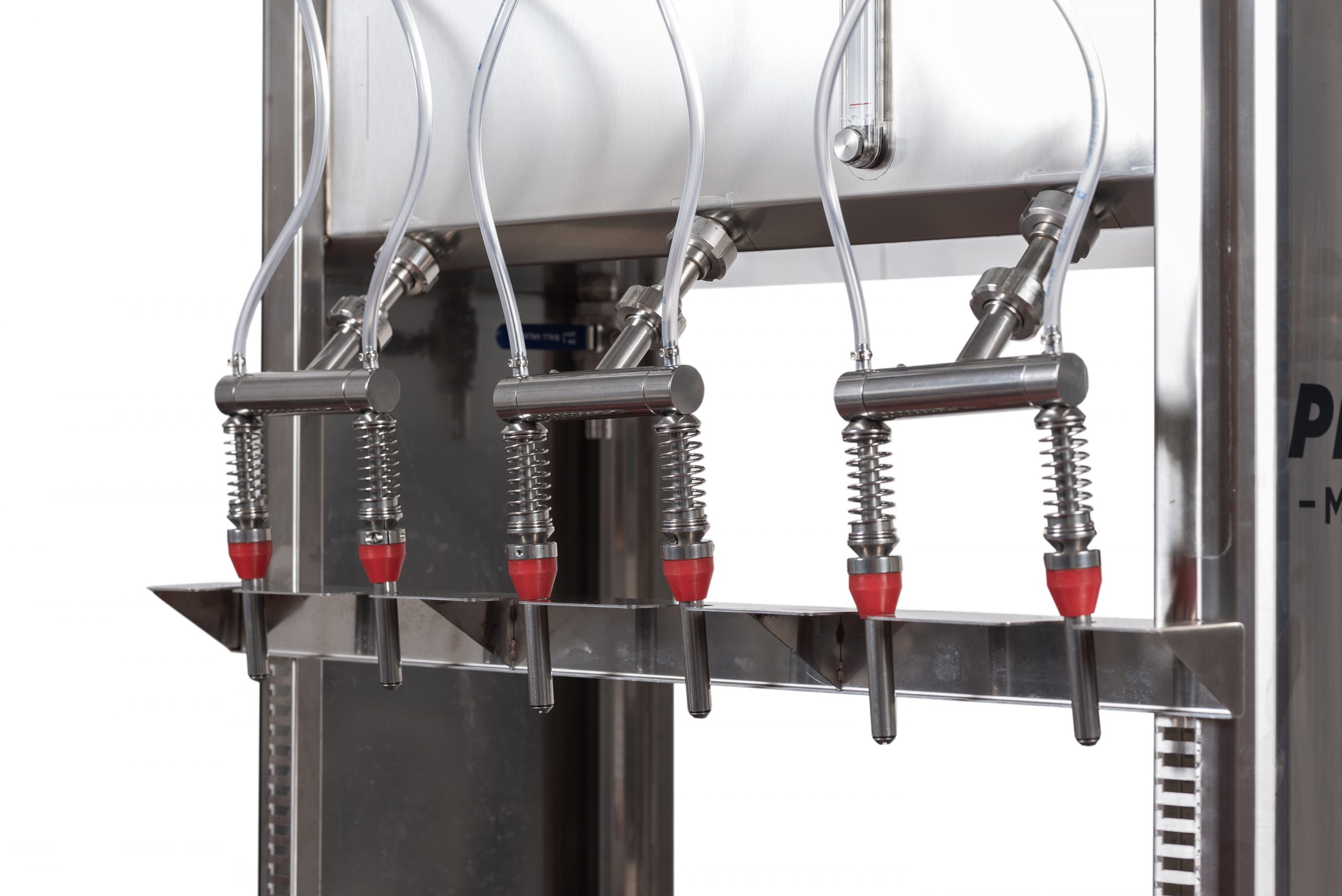 Bottle filler with 6 filling heads | ProFruit Machinery
