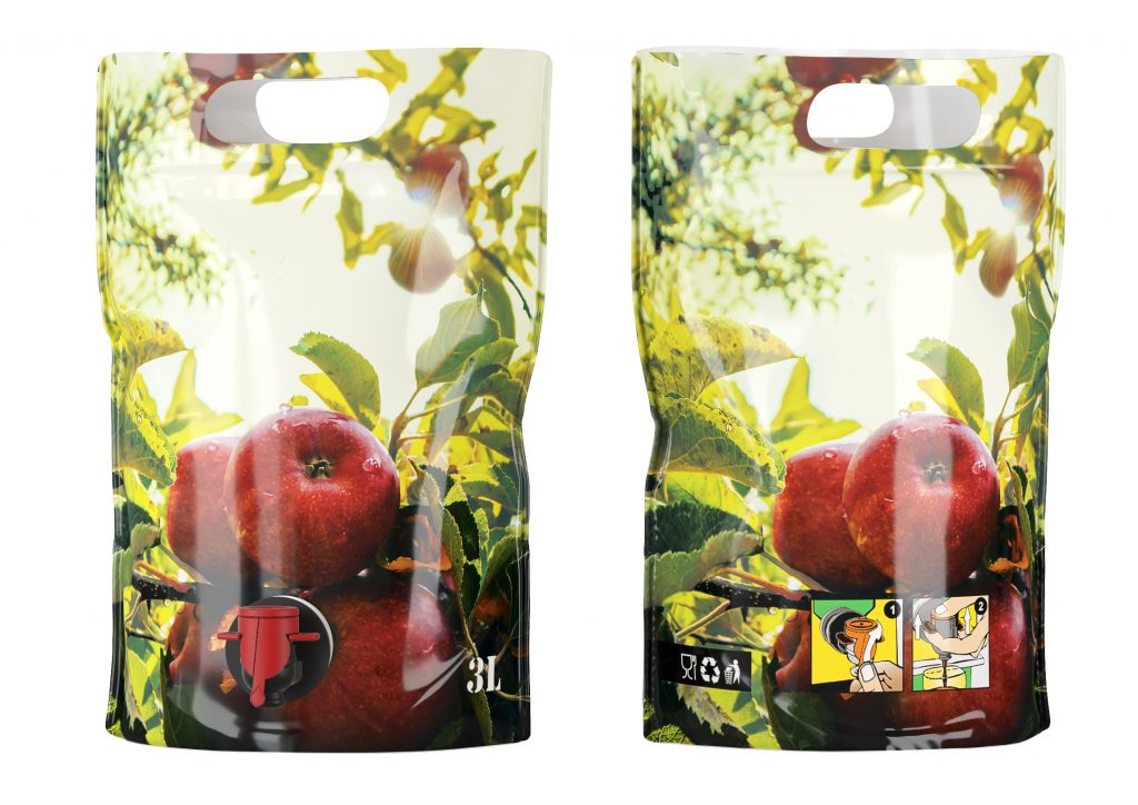 Packagin for juice stand up pouch | ProFruit Machinery