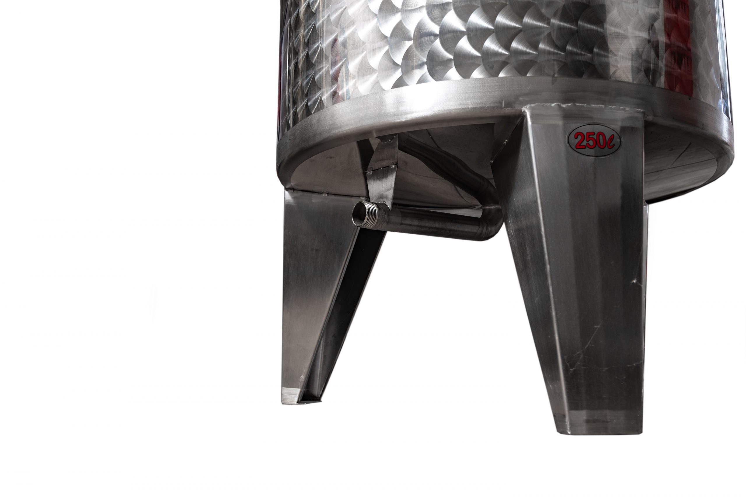 Stainless steel tank up close | ProFruit Machinery