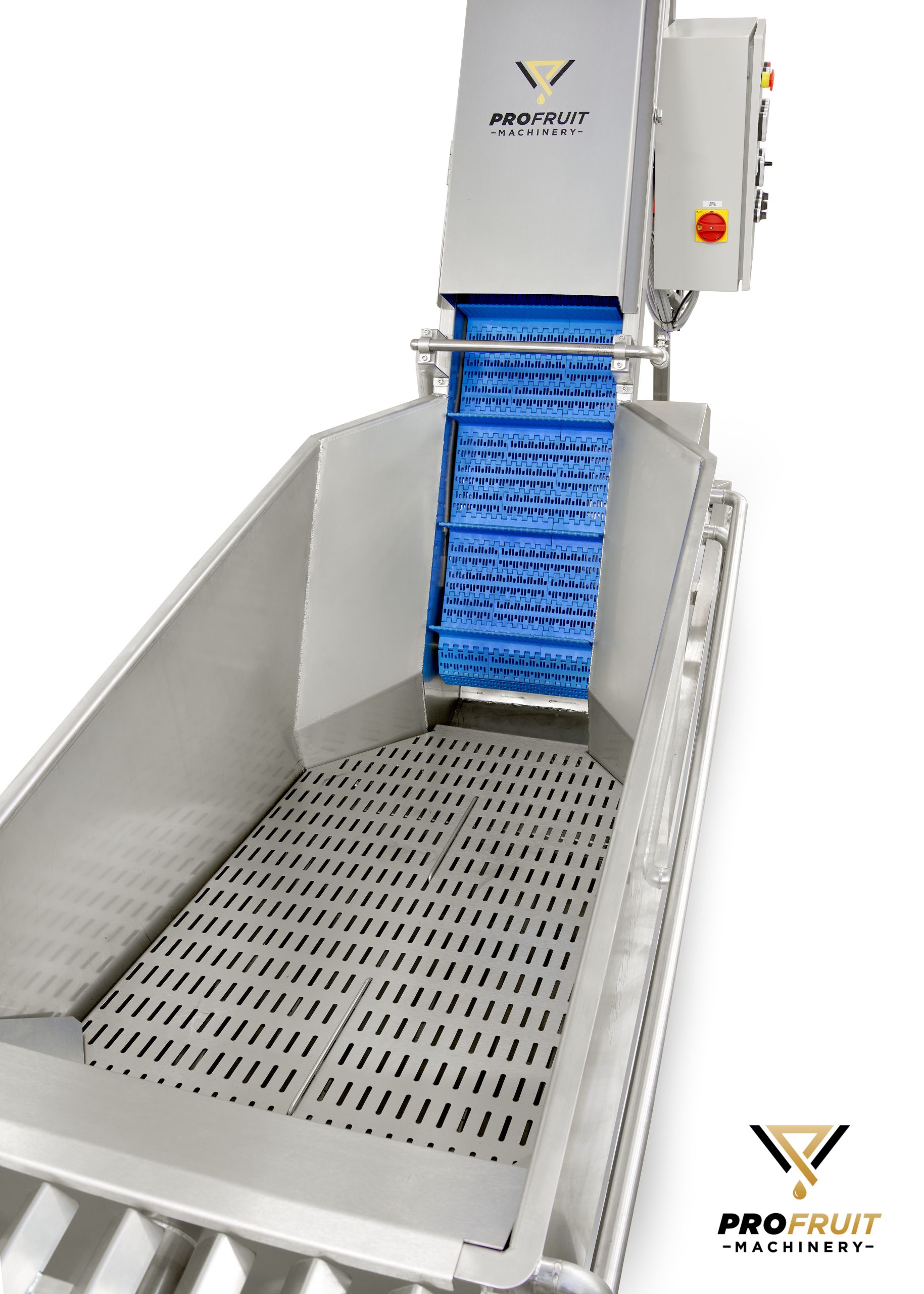 Bubble washing tub of Fruit bubble washer elevator mill 3000 kg/h | ProFruit Machinery