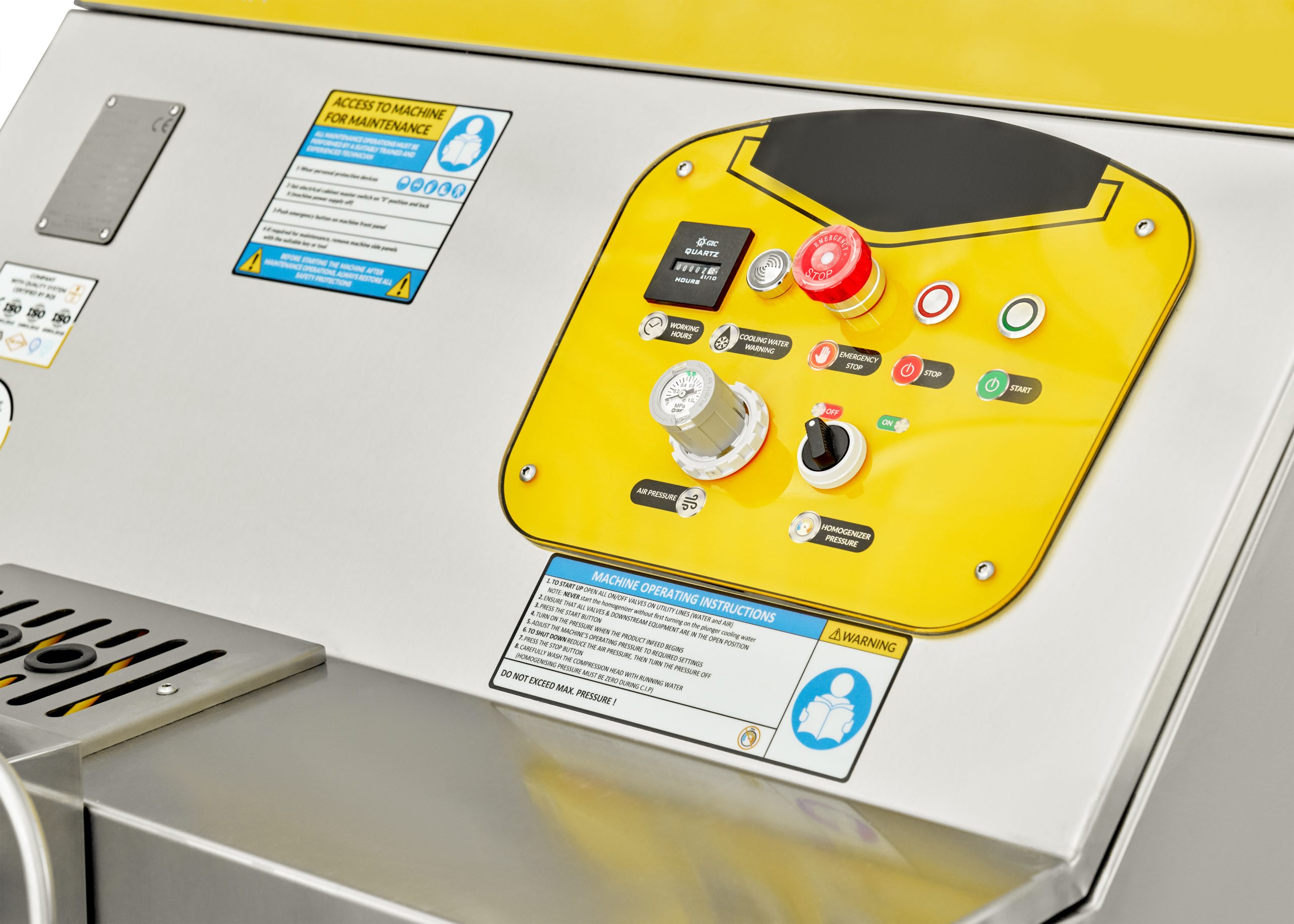 High Pressure Homogenizer control | ProFruit Machinery