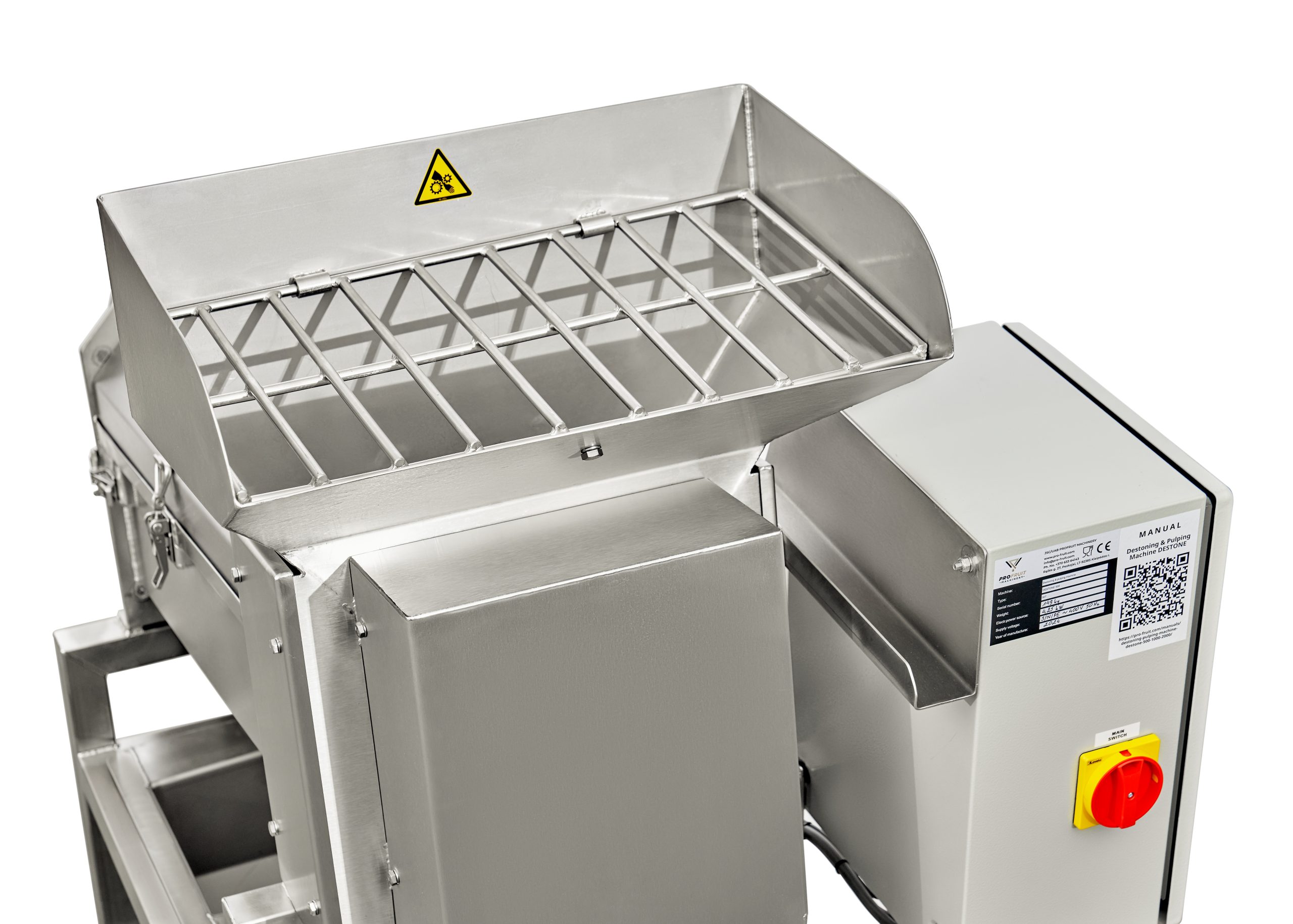 Destoning & Pulping Machine DESTONE 500 2 | ProFruit Machinery