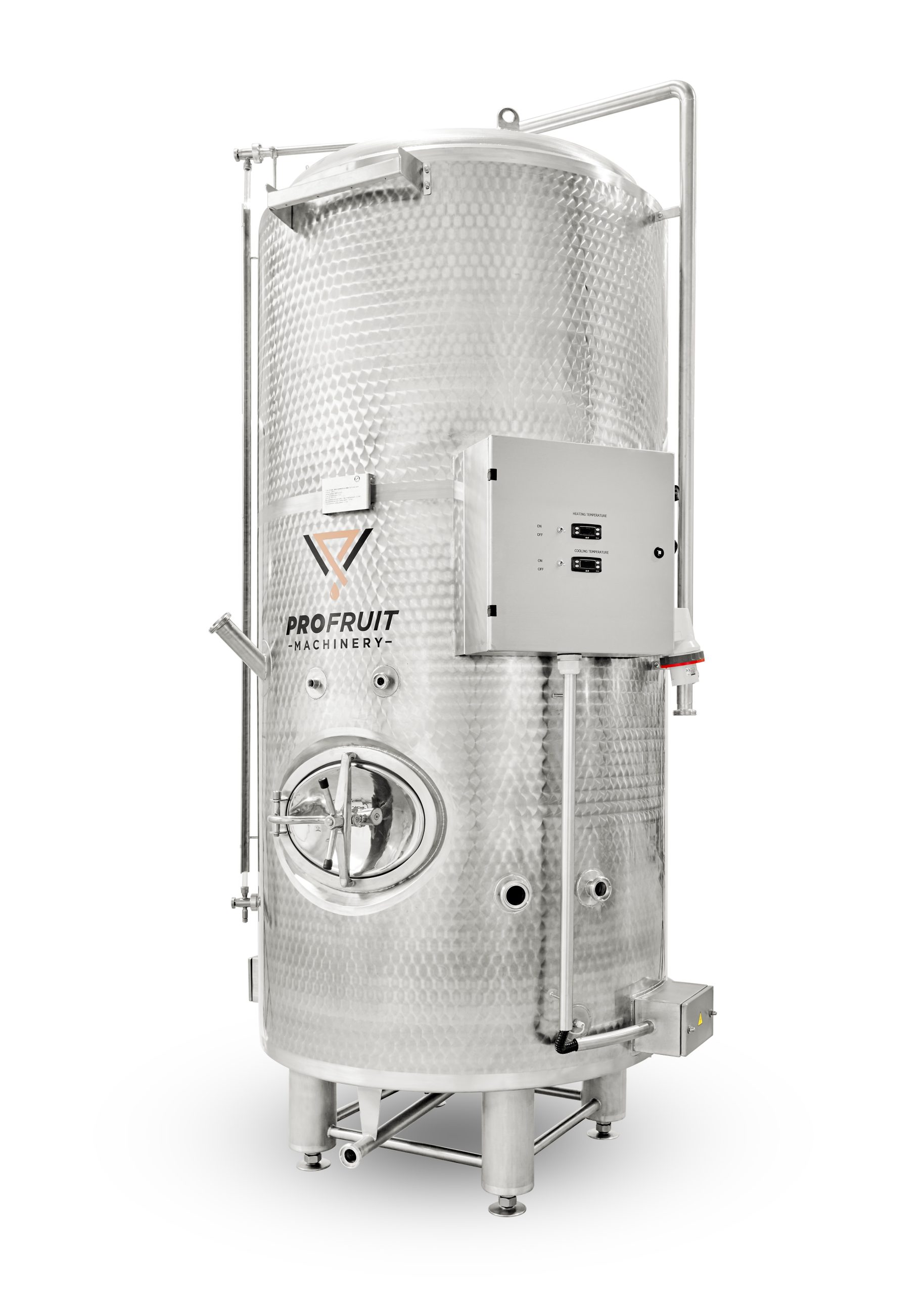Closed Stainless Steel Tanks for Fermentation & Storage