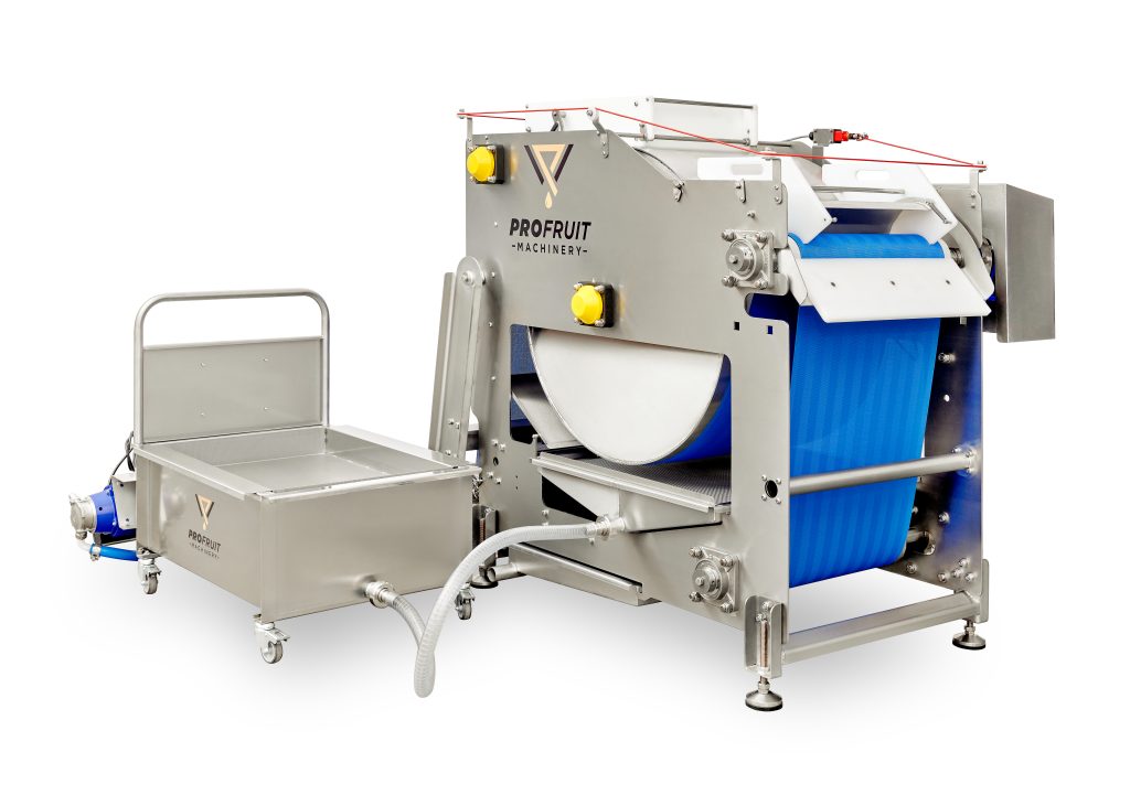 Belt press connected to juice collection tank 2 | ProFruit Machinery